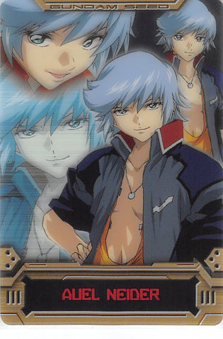 Gundam Seed Trading Card - S6-027-072 Normal Wafer Choco Auel Neider (Auel Neider) - Cherden's Doujinshi Shop - 1