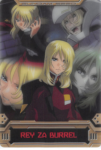 Gundam Seed Trading Card - S6-030-129 Normal Wafer Choco Destiny Edition: Rey Za Burrel (Rey Za Burrel) - Cherden's Doujinshi Shop - 1