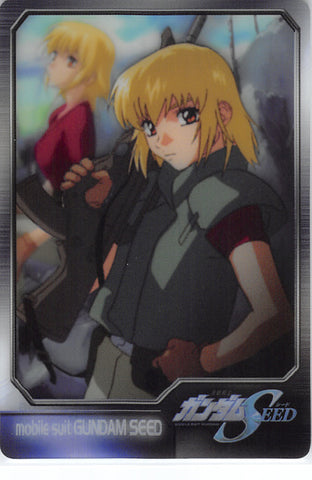 Gundam Seed Trading Card - S6-27-306 Normal Wafer Choco Anniversary Card Vol. 2: Cagalli Yula Athha (Cagalli) - Cherden's Doujinshi Shop - 1