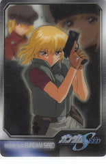 Gundam Seed Trading Card - S6-43-529 Normal Wafer Choco Special Selection: Cagalli Yula Athha (EXTENSIVE SCUFFS) (Cagalli) - Cherden's Doujinshi Shop - 1