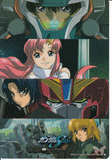 Gundam Seed Pencil Board - Monthly Gundam Ace 2012.03 Bonus Shitajiki Gundam Seed HD Remaster Project (Kira Lacus and Cagalli) - Cherden's Doujinshi Shop
 - 2