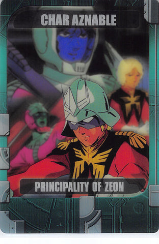Mobile Suit Gundam Trading Card - 1-36-401 Normal Wafer Choco Anniversary Card Vol. 2: Char Aznable (Char Aznable) - Cherden's Doujinshi Shop - 1