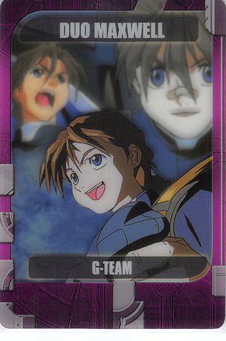 Gundam Wing Trading Card - 6-11-173 Normal Wafer Choco Anniversary Card Vol. 1: Duo Maxwell (Duo Maxwell) - Cherden's Doujinshi Shop - 1