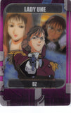 Gundam Wing Trading Card - 6-17-179 Normal Wafer Choco Anniversary Card Vol. 1: Lady Une (Lady Une) - Cherden's Doujinshi Shop - 1