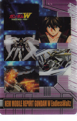 Gundam Wing Trading Card - 6-20-239 Normal Wafer Choco Anniversary Card Vol. 1: New Mobile Report Gundam W Endless Waltz (Heero Yuy) - Cherden's Doujinshi Shop - 1