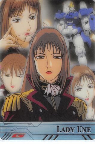 Gundam Wing Trading Card - GH03-035-053 Normal Wafer Choco EXTRA Edition: Lady Une (Lady Une) - Cherden's Doujinshi Shop - 1