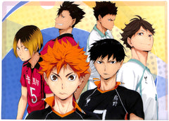 Haikyuu!! Clear File - MBS Anime FES 2014 A4 Clear File Shoyo Hinata Kenma Kozume Tetsuro Kuroo Toru Oikawa Hajime Iwaizumi and Tobio Kageyama (Shoyo Hinata) - Cherden's Doujinshi Shop - 1