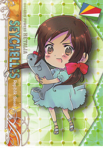 Hetalia Axis Powers Trading Card - No.12 Normal Frontier Works World Mission-12 Seychelles (2008) (Seychelles) - Cherden's Doujinshi Shop - 1