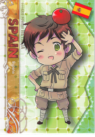 Hetalia Axis Powers Trading Card - No.15 Normal Frontier Works World Mission-15 Spain (2008) (Spain) - Cherden's Doujinshi Shop - 1