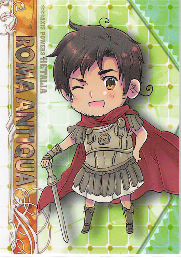 Hetalia Axis Powers Trading Card - No.23 Normal Frontier Works World Mission-23 Roma Antiqua (2008) (Ancient Rome) - Cherden's Doujinshi Shop - 1