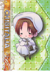 Hetalia Axis Powers Trading Card - No.24 Normal Frontier Works World Mission-24 Chibitalia (2008) (Chibitalia) - Cherden's Doujinshi Shop - 1