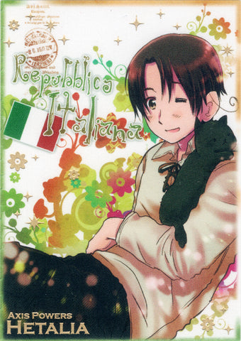 Hetalia Axis Powers Trading Card - Special Card-1 Special Frontier Works (FOIL) Italy (2008) (Italy) - Cherden's Doujinshi Shop - 1
