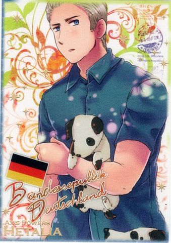 Hetalia Axis Powers Trading Card - Special Card-2 Special Frontier Works (FOIL) Germany (2008) (Germany) - Cherden's Doujinshi Shop - 1