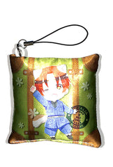 Hetalia Axis Powers Strap - Hetalia The World Twinkle in Nanja Town Mini Cushion Strap: Italy (Italy) - Cherden's Doujinshi Shop - 1