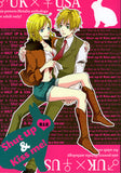 Hetalia Axis Powers Doujinshi - Shut up & Kiss me! (UK x USA) - Cherden's Doujinshi Shop - 1