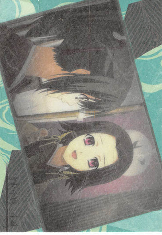 Hakuoki Trading Card - 15 Normal Frontier Works Chizuru Yukimura and Sen-hime (Record of the Jade Blood: Truth (2) Washi Paper Version) (Chizuru Yukimura) - Cherden's Doujinshi Shop - 1