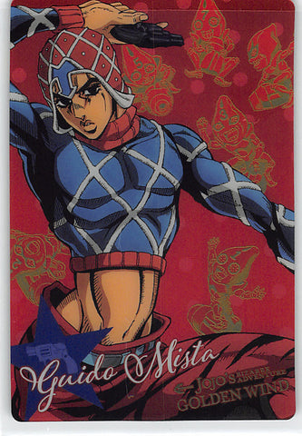 JoJo's Bizarre Adventure Trading Card - No.05 Normal Wafers (FOIL) Guido Mista (Wafers 2 Series 2557874) (Mista) - Cherden's Doujinshi Shop - 1