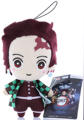 Demon Slayer Plush - JAIA Prize FuRyu Tanjiro Kamado Plushie Strap (AMU-PRZ11661) (Tanjiro Kamado) - Cherden's Doujinshi Shop - 1