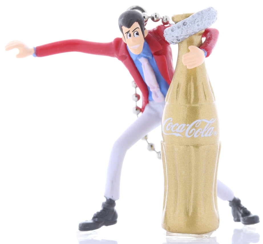 Lupin the Third Keychain - Coca-Cola x Lupin Thieves Like Coca-Cola!? Secret: Lupin Keychain (Lupin III) - Cherden's Doujinshi Shop - 1
