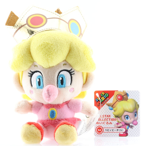 Mario Brothers Plush - All Star Collection Plushie: 54 Baby Peach (S) (Princess Peach) - Cherden's Doujinshi Shop - 1