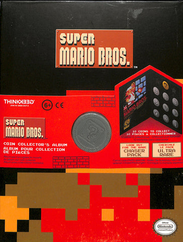 Mario Brothers Binder - ThinkGeek Super Mario Bros. Coin Collector's Album (Mario) - Cherden's Doujinshi Shop - 1