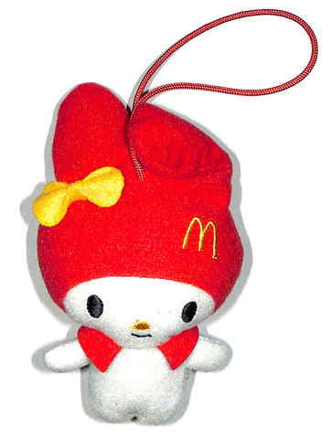 My Melody Strap - McDonald's Happy Set Plush Strap Melody Yellow Ribbon (Melody) - Cherden's Doujinshi Shop - 1