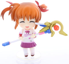 Magical Girl Lyrical Nanoha Figurine - The Movie 1st Nendoroid Puchi (Petit): Nanoha Takamachi (Plain Clothes Version) (BROKEN WAND) (Nanoha Takamachi) - Cherden's Doujinshi Shop - 1