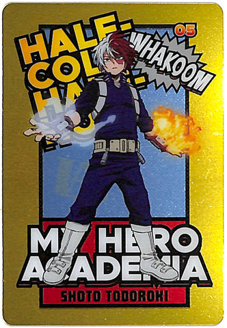 My Hero Academia Trading Card - 05 FOIL Metal Card Collection Shoto Todoroki (Shoto Todoroki) - Cherden's Doujinshi Shop - 1