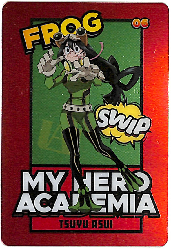 My Hero Academia Trading Card - 06 FOIL Metal Card Collection Tsuyu Asui (Tsuyu Asui) - Cherden's Doujinshi Shop - 1