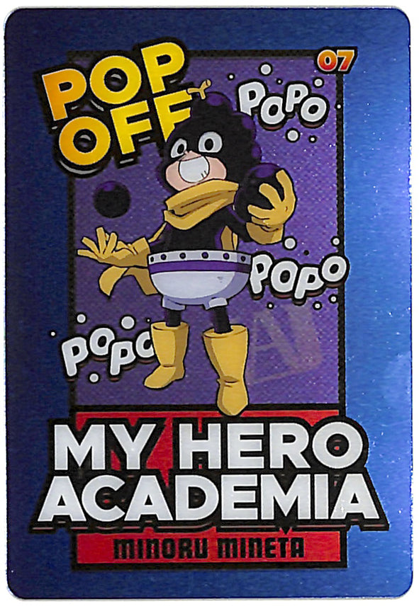 My Hero Academia Trading Card - 07 FOIL Metal Card Collection Minoru Mineta (Minoru Mineta) - Cherden's Doujinshi Shop - 1