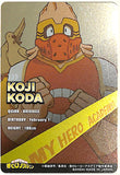 my-hero-academia-20-foil-metal-card-collection-koji-koda-koji-koda - 3