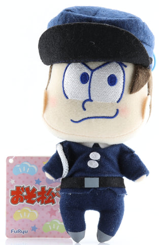 Mr. Osomatsu Plush - Jamma Prize Plushie Mascot Fashion Accessory: Karamatsu (Police Officer Version) (AMU-PRZ7838) (Karamatsu) - Cherden's Doujinshi Shop - 1