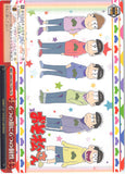 Mr. Osomatsu Trading Card - CX OMS/S41-T24a TD Weiss Schwarz Six Faces Six Personalities (Osomatsu Matsuno) - Cherden's Doujinshi Shop - 1