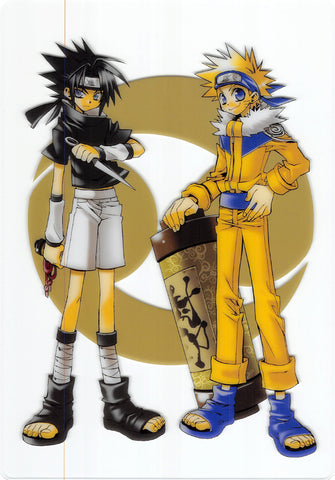 Naruto Pencil Board - Naruto and Sasuke Clear Shitajiki (Piyokokko) (Naruto) - Cherden's Doujinshi Shop - 1