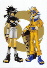 Naruto Pencil Board - Naruto and Sasuke Clear Shitajiki (Piyokokko) (Naruto) - Cherden's Doujinshi Shop - 1