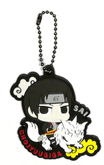 Naruto Charm - Naruto Shippuden Rubber Mascot Naruto and Konoha Friends Edition: Sai and Ninja Art: Super Beast Scroll (Sai Yamanaka) - Cherden's Doujinshi Shop - 1