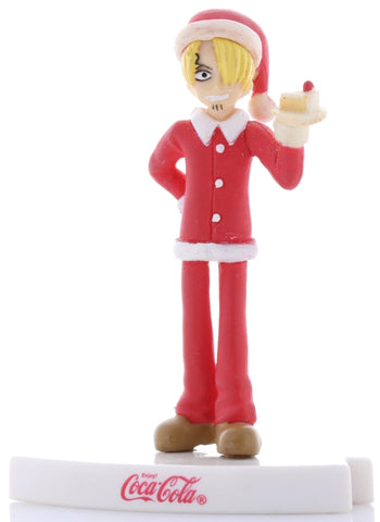 One Piece Figurine - Coca-Cola Figure Collection: 14 Sanji (Happy Birthday Chopper Christmas Version) (Sanji) - Cherden's Doujinshi Shop - 1