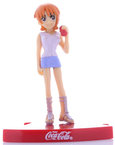 One Piece Figurine - Coca-Cola x Luffy and Friends Collaboration Version: Nami (WRONG STAND) (Nami) - Cherden's Doujinshi Shop - 1