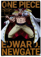 One Piece Clear File - Ichiban Kuji Prize H VS A4 Clear File Edward Newgate Whitebeard (Edward Newgate) - Cherden's Doujinshi Shop - 1