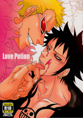 One Piece Doujinshi - Love Potion (Doflamingo x Law) - Cherden's Doujinshi Shop - 1