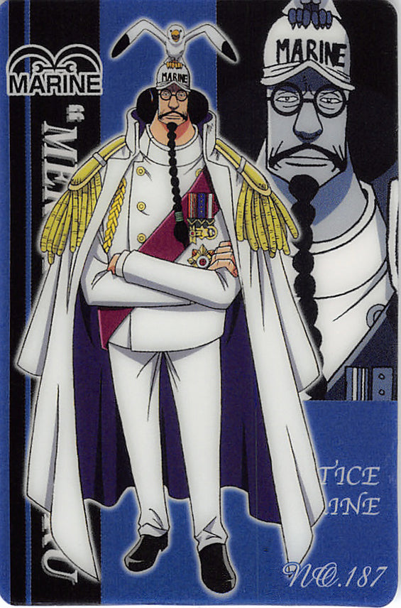 One Piece Trading Card - No.187 Normal Gumi New King of Pirates Gummy Card Part 6: Sengoku (Sengoku) - Cherden's Doujinshi Shop - 1
