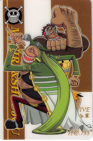 One Piece Trading Card - No.188 Normal Gumi New King of Pirates Gummy Card Part 6: Shoujou & Masira (Shoujou) - Cherden's Doujinshi Shop - 1