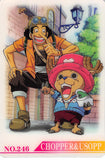 One Piece Trading Card - No.246 Normal Gumi New King of Pirates Gummy Card Part 8: Chopper & Usopp (Chopper) - Cherden's Doujinshi Shop - 1
