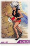 One Piece Trading Card - No.247 Normal Gumi New King of Pirates Gummy Card Part 8: Robin (Nico Robin) - Cherden's Doujinshi Shop - 1