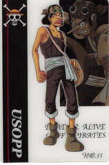 One Piece Trading Card - No.35 Normal Gumi King of Pirates Gummy Card Part 2: Usopp (Usopp) - Cherden's Doujinshi Shop - 1