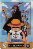 One Piece Trading Card - No.47 Normal Gumi King of Pirates Gummy Card Part 2: Luffy & Shanks (Monkey D. Luffy) - Cherden's Doujinshi Shop - 1