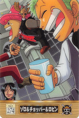 One Piece Trading Card - No.274 Normal Gumi Zoro & Chopper & Robin (Roronoa Zoro) - Cherden's Doujinshi Shop - 1