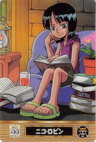 One Piece Trading Card - No.99 Normal Gumi Nico Robin (Nico Robin) - Cherden's Doujinshi Shop - 1