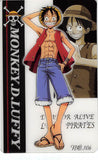 One Piece Trading Card - New King of Pirates Gumi Part 3: No. 106 Monkey. D. Luffy Bandai (Luffy) - Cherden's Doujinshi Shop - 1