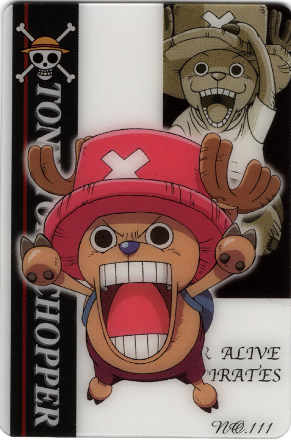 One Piece Trading Card - Part 3: No. 111 Normal New King of Pirates Gumi (Gummy) Tony Tony. Chopper (Chopper) - Cherden's Doujinshi Shop - 1